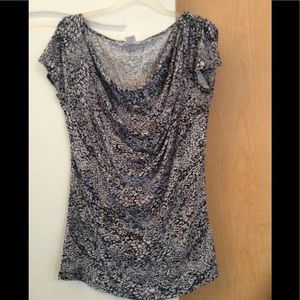 Multi color printed women top size XL